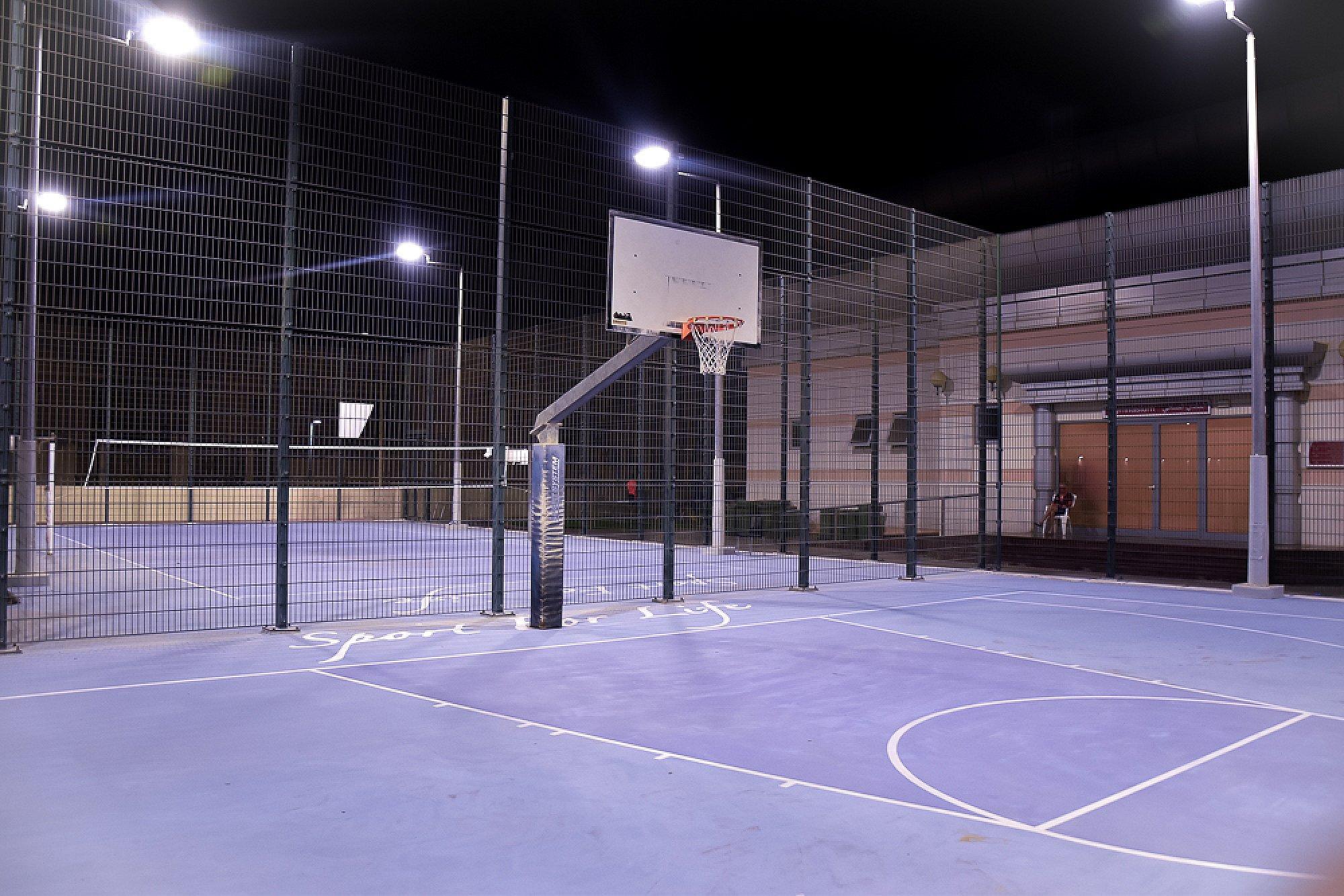 Outdoor Basketball Court